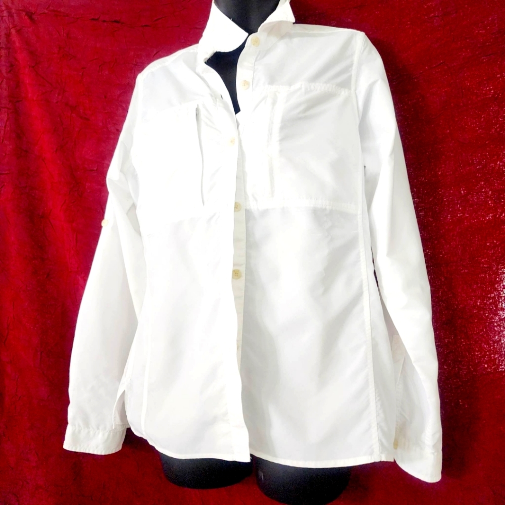 White Ladies Sm. Long sleeve shirt Exofficio